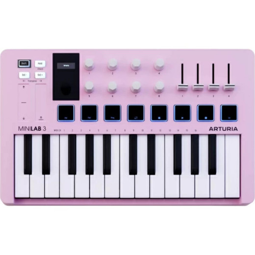 Arturia MiniLAB 3 Rose Quartz 25 клавиш
