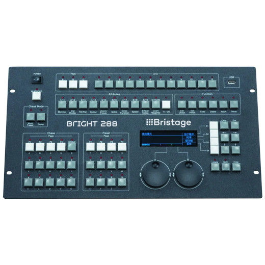 Bristage BRIGHT 288 световый пульт, контроллер DMX