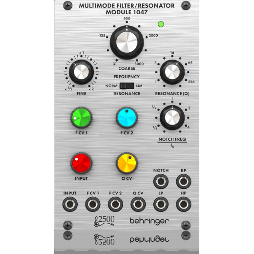 BEHRINGER MULTIMODE FILTER / RESONATOR MODULE 1047 аналоговые синтезаторы