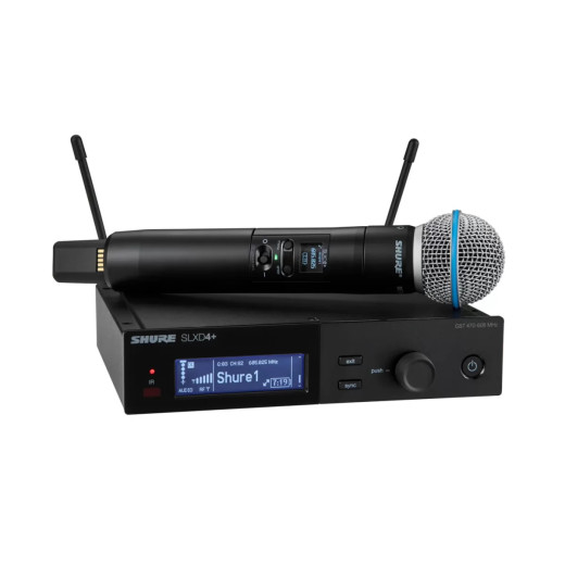 SHURE SLXD24+E/B58-G65 С одним микрофоном