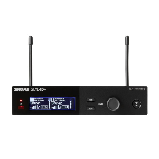 SHURE SLXD4D+E G65 приемник для радиосистемы