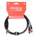 FORCE FLC-27/1,5 шнуры JACK-RCA