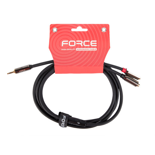 FORCE FLC-14/2 mini JACK-RCA