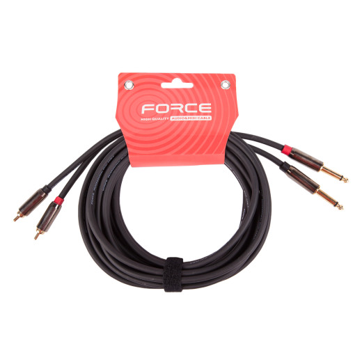 FORCE FLC-37/4.5 DLX шнуры JACK-RCA