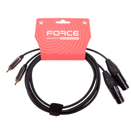 FORCE FLC-17/2TW шнур XLR-RCA