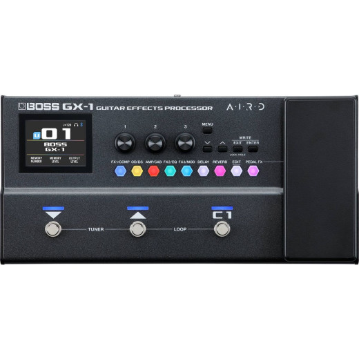 BOSS GX-1 ПРОЦЕССОРЫ ЭФФЕКТОВ ДЛЯ ГИТАРЫ