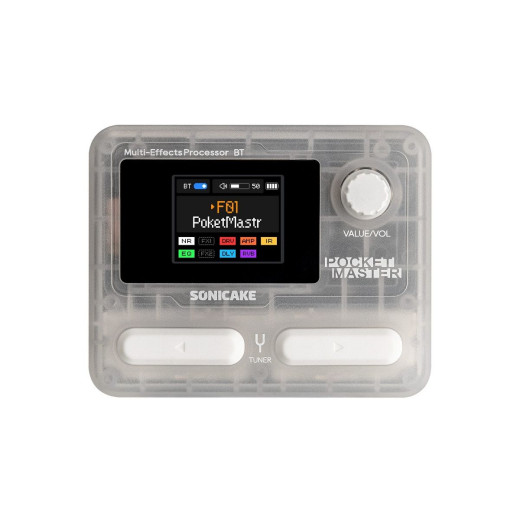 Sonicake Pocket Master White процессоры для электрогитар