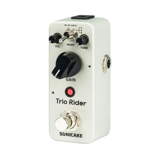 Sonicake Trio Rider педали эффектов Fuzz, Overdrive
