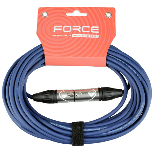 FORCE FMC-05/10 BL шнур XLR-XLR