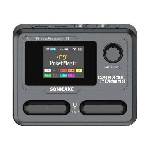 Sonicake Pocket Master Black процессоры для электрогитар