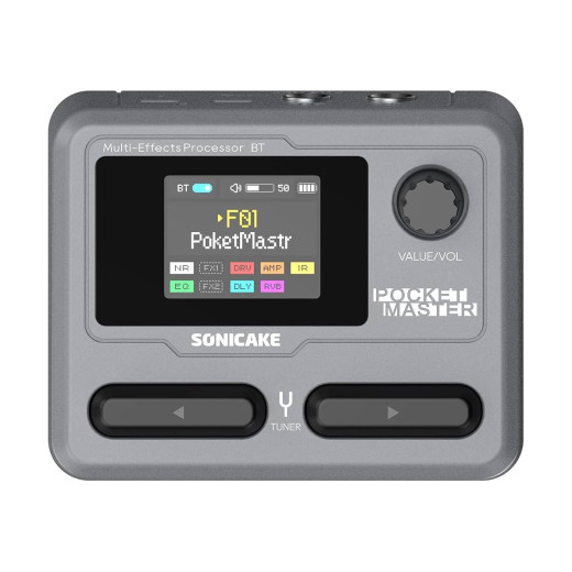Sonicake Pocket Master Grey процессоры для электрогитар