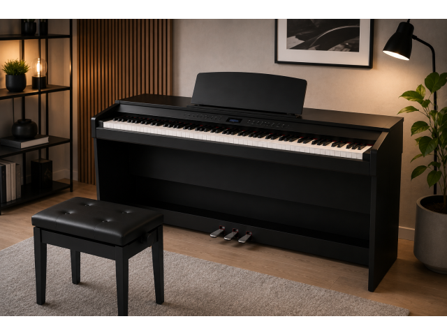Rockdale Etude 256 BK — цифровое пианино для обучения, творчества и вдохновения