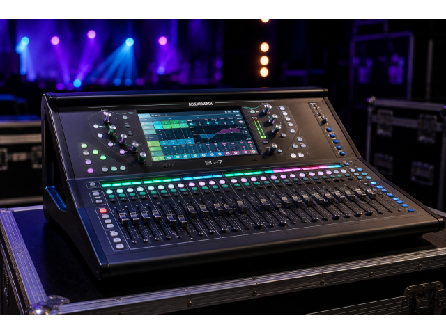 Allen & Heath SQ-7 — цифровой микшер для профессионального звука без компромиссов