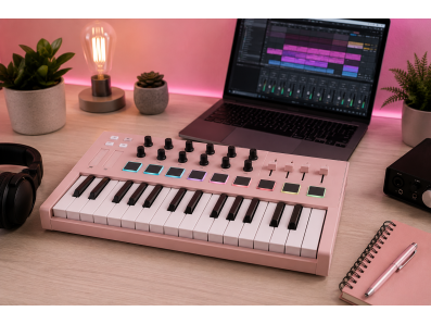 Arturia MiniLab 3 Rose Quartz: стиль и вдохновение для создания музыки Arturia MiniLab 3 Rose Quartz: стиль и вдохновение для создания музыки