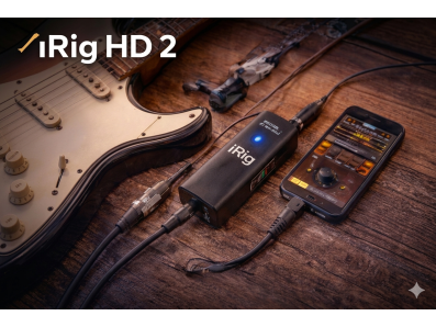 🎸 IK Multimedia iRig HD 2 — студийный звук в кармане