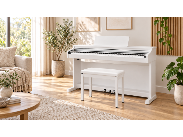 Kawai CX202 WH — цифровое пианино с выразительным звучанием и Bluetooth 🎹