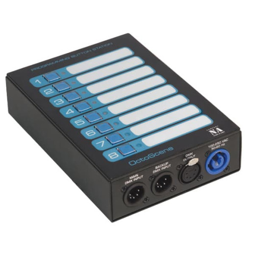 Световый пульт, контроллер DMX NA Company OctoScene (8 static)