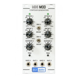 AJH SYNTH MiniMod Dual Contour silver