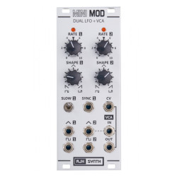 AJH SYNTH MiniMod Dual LFO + VCA silve