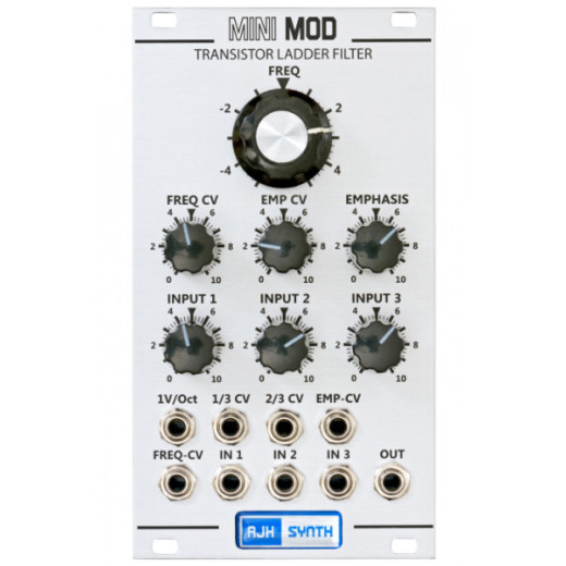 Процессоры эффектов AJH SYNTH MiniMod VCF silver