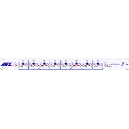ARX 8-pre микрофонные предусилители