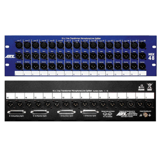 Микрофонные сплиттеры ARX MSX 48