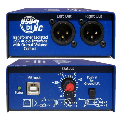 Ди-бокс, дистрибьютор, сплиттер ARX USB DI-VC