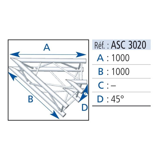 Фермы для сцены ASD ASС 3020
