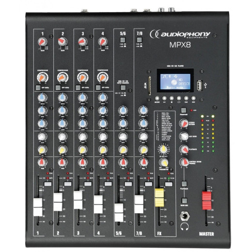 Аналоговый микшер AUDIOPHONY MPX8