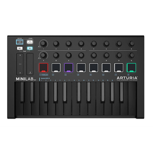 Архив Arturia MiniLab mkII Deep Black Edition (товар снят с производства)