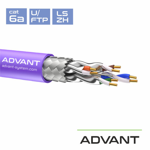 Витая пара Advant ADV6a-S23LB (305m)