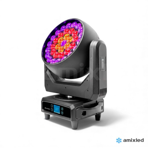 Вращающиеся головы LED типа WASH Amixled WASH 37X15