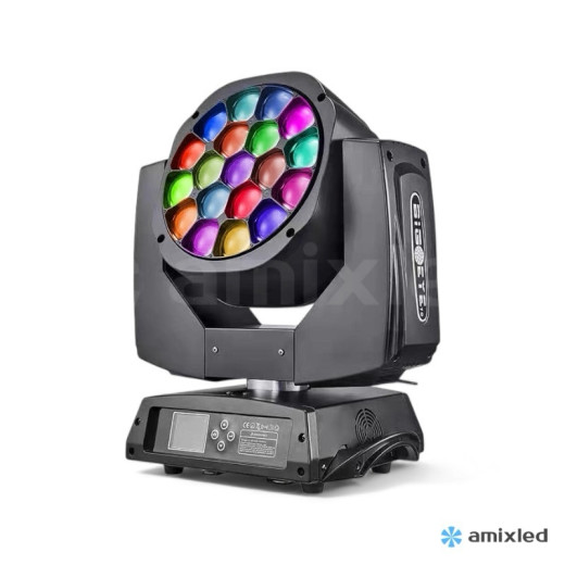 Вращающиеся головы LED типа WASH Amixled WASH K10 BEYE