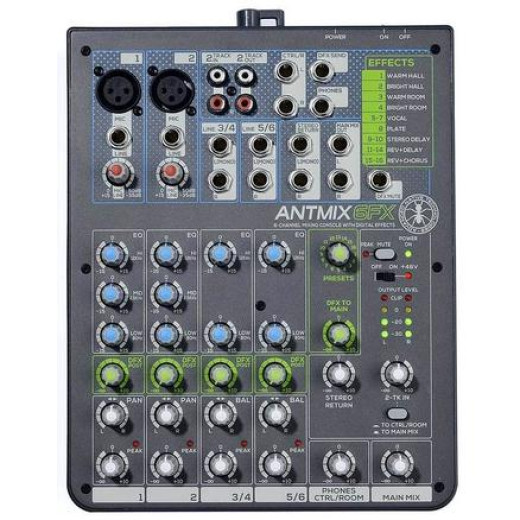 Аналоговый микшер Ant AntMix6FX