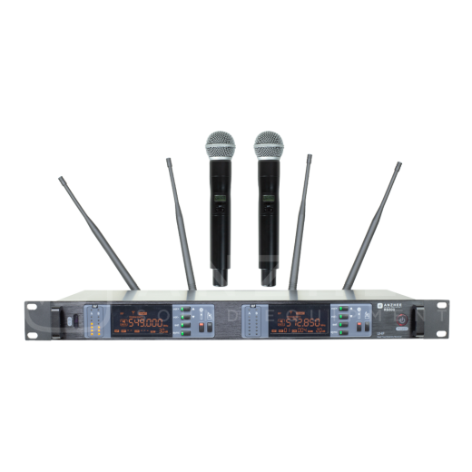 С 2-мя микрофонами Anzhee RS500 dual HH