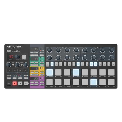 ARTURIA BeatStep Pro Black Edition контроллер и интерфейс