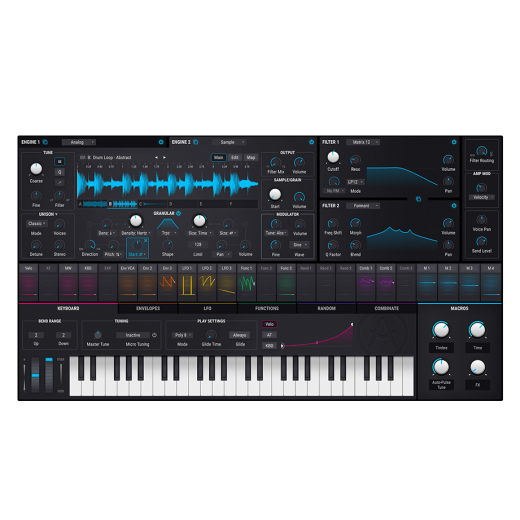 Синтезатор и рабочая станция Arturia Pigments 2