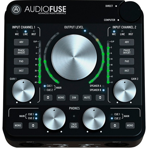 Arturia Audiofuse Rev 2 усилители