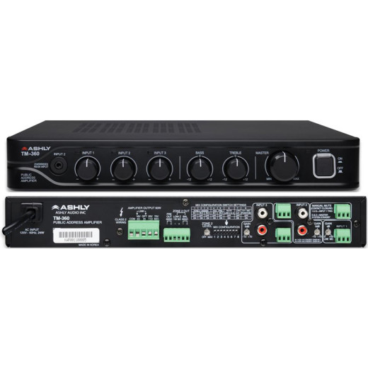 ASHLY TM-360R трансляционный микшер-усилитель
