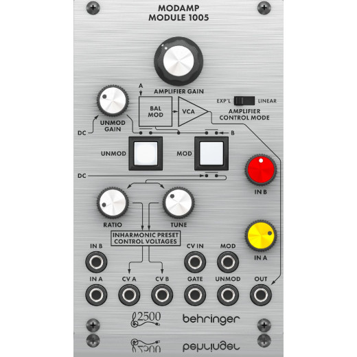 Синтезаторы для электронной музыки BEHRINGER MODAMP MODULE 1005