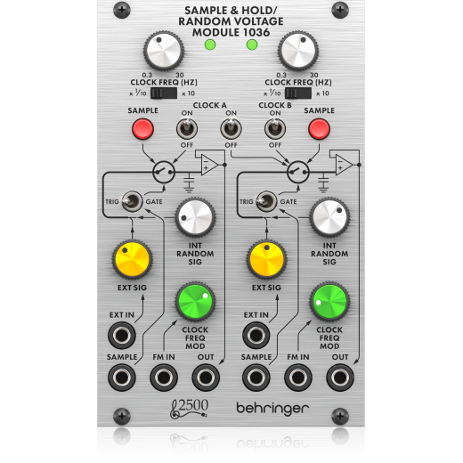 Синтезаторы для электронной музыки BEHRINGER S&H / RANDOM VOLTAGE 1036