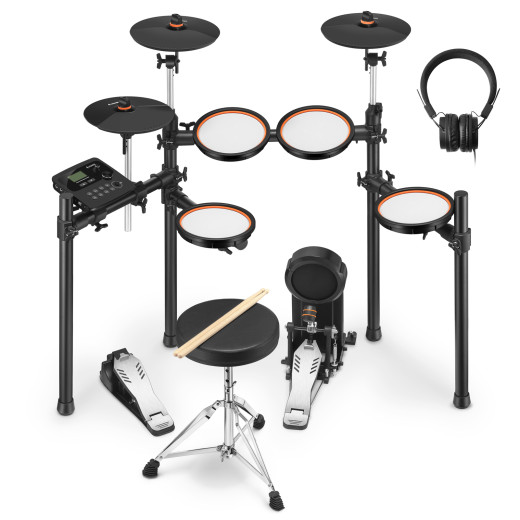 Электронная барабанная установка DONNER DED-100 5 Drums 3 Cymbals