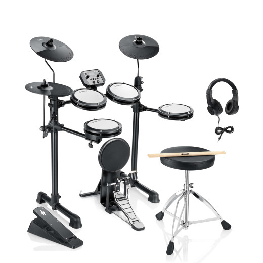 Электронная барабанная установка DONNER DED-80P 5 Drums 3 Cymbals