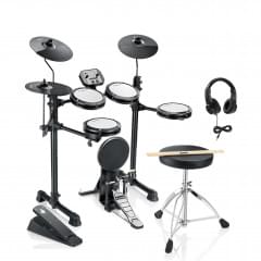 DONNER DED-80 5 Drums 3 Cymbals