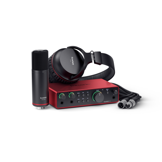 Звуковые карты и интерфейсы FOCUSRITE Scarlett 2i2 Studio 4th Gen
