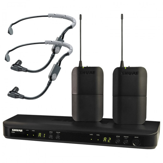 Радиосистема с гарнитурой SHURE BLX188E/SM35 K3E