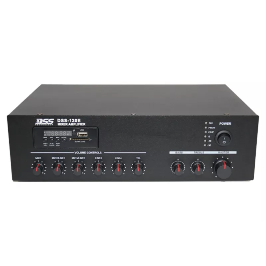 DSS-120E трансляционный микшер-усилитель
