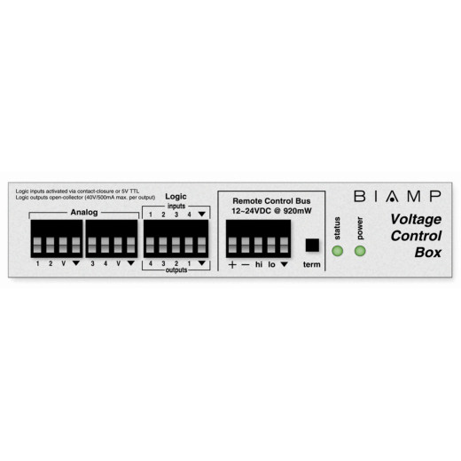 Цифровые микшерные пульты  BIAMP VOLTAGE CNTRL BOX