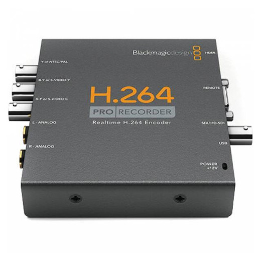 Запись, воспроизведение и хранение данных Blackmagic H.264 Pro Recorder