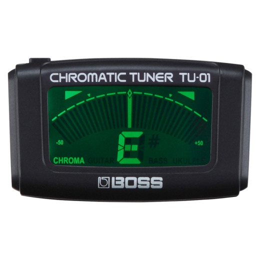 BOSS TU-01 тюнер и метроном